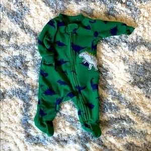 Carter’s fleece newborn onesie